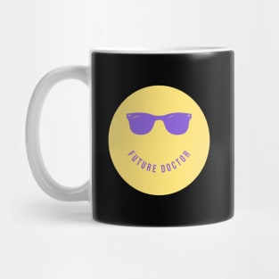 Future Doctor Smiley - Medical Student In Medschool Funny Gift For Nurse & Doctor Medicine Mug